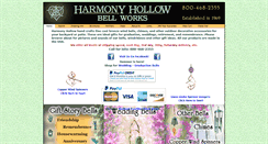 Desktop Screenshot of harmonyhollow.com